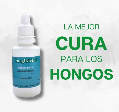 Gotas de terbinafina 8%
